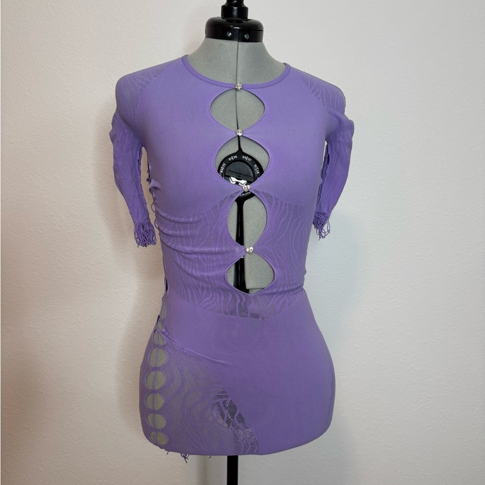 Poster girl Miranda dress in lilac